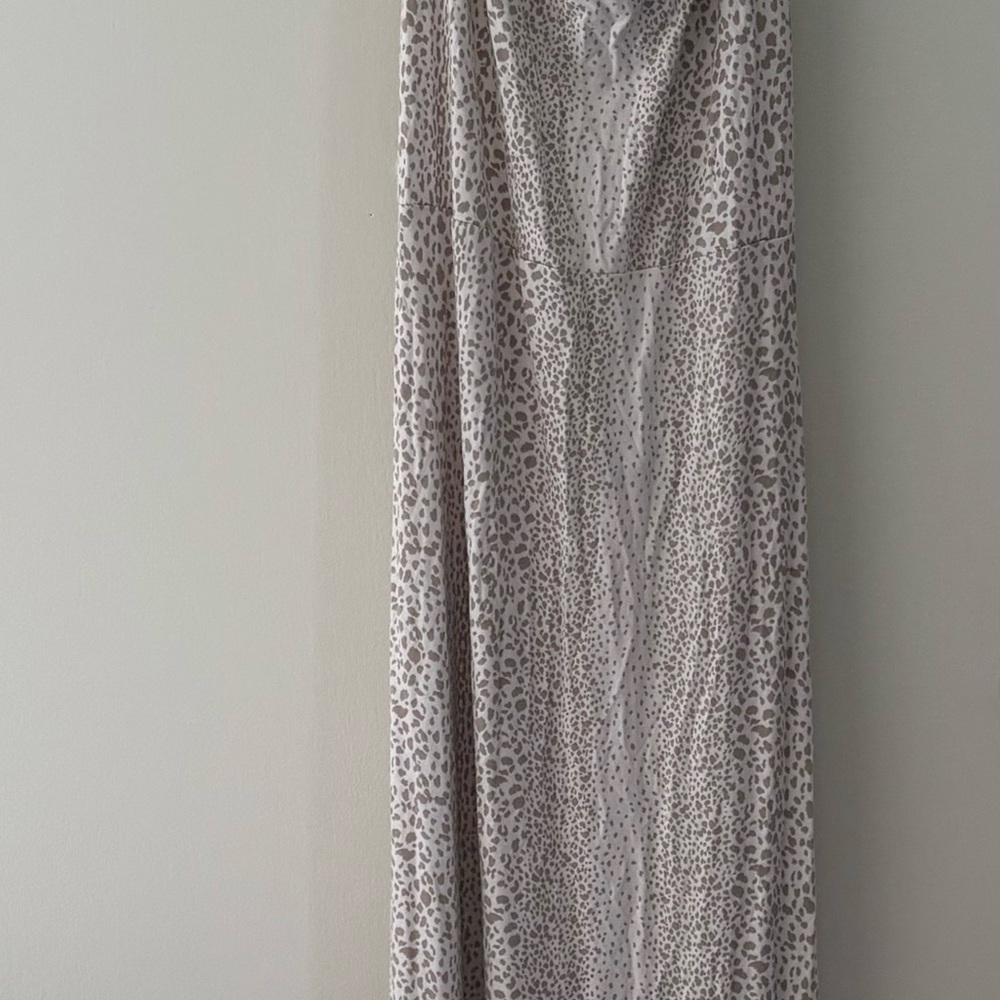 Leopard Print Maxi Skirt
